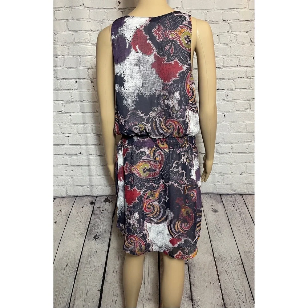 New Free People Falling For Georgette Sleeveless Mini Dress Size L